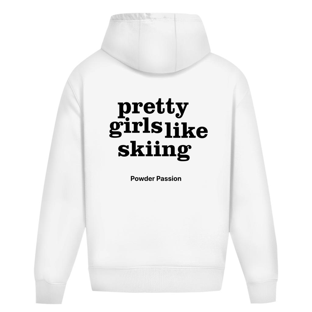 PRETTY GIRLS LIKE SKIING - Hoodie