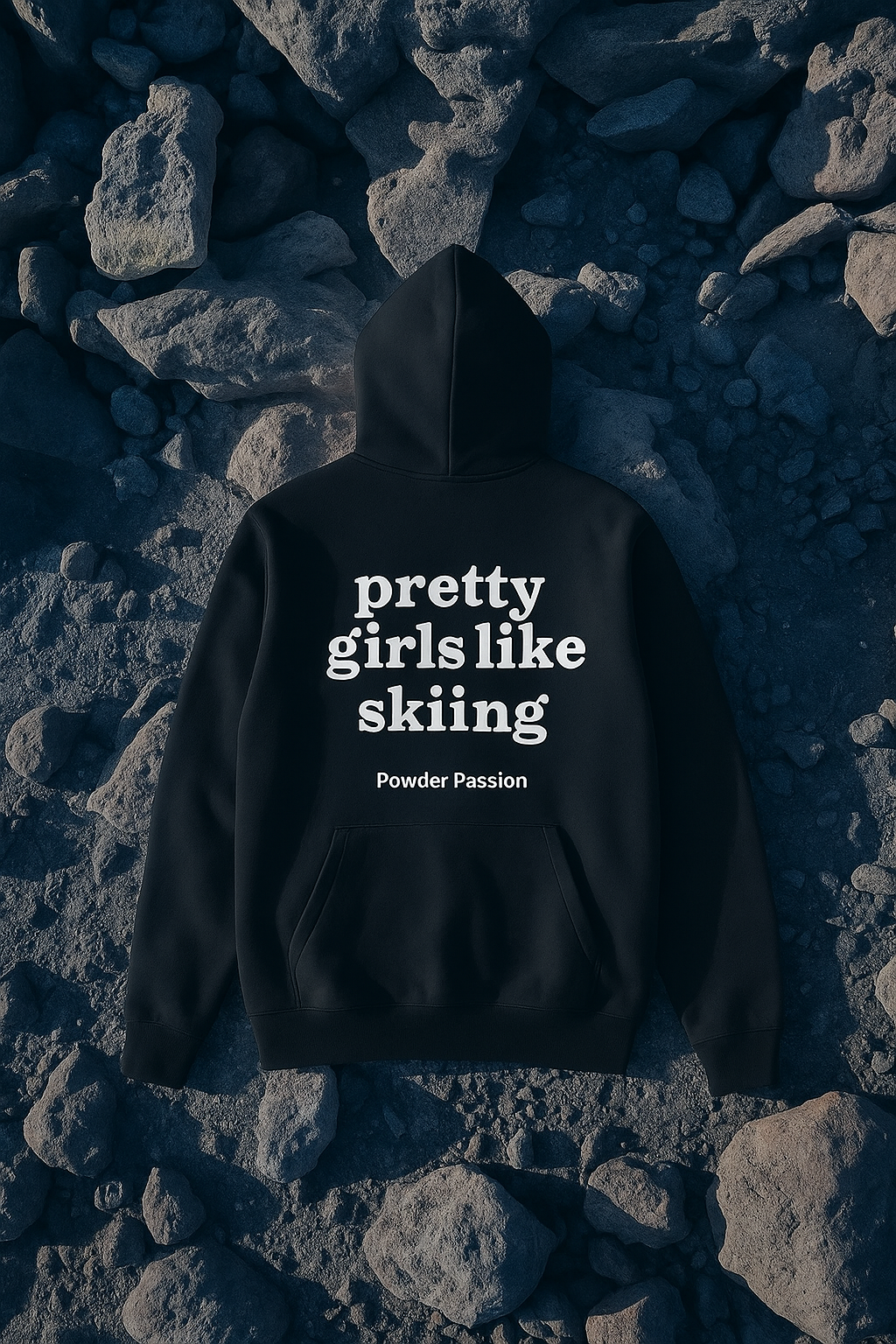 PRETTY GIRLS LIKE SKIING - Hoodie