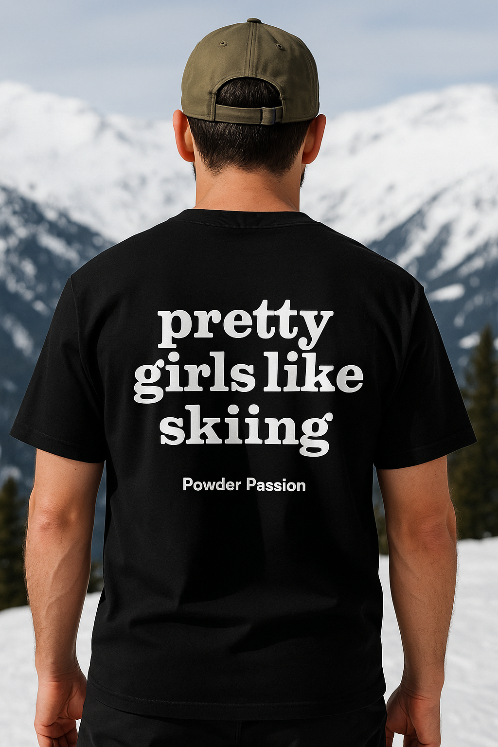 PRETTY GIRLS LIKE SKIING - Shirt